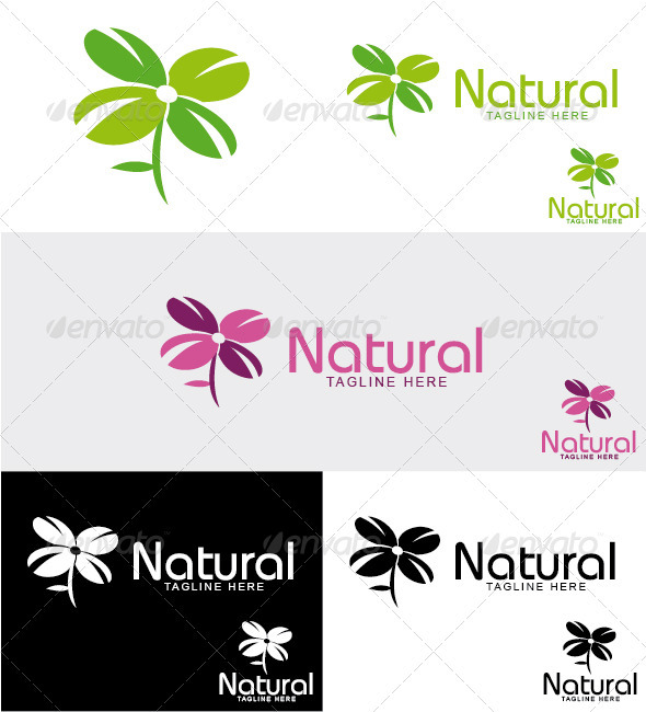 Natural Logo - Nature Logo Templates