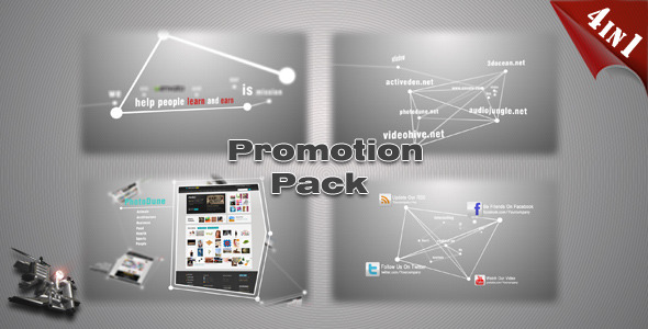 WebsiteProductApp Promotion Pack - VideoHive 3290157