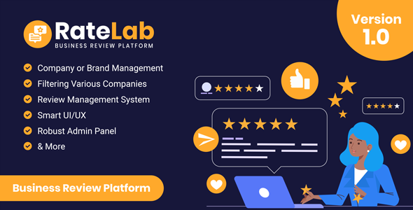 RateLab – Business Review Platform