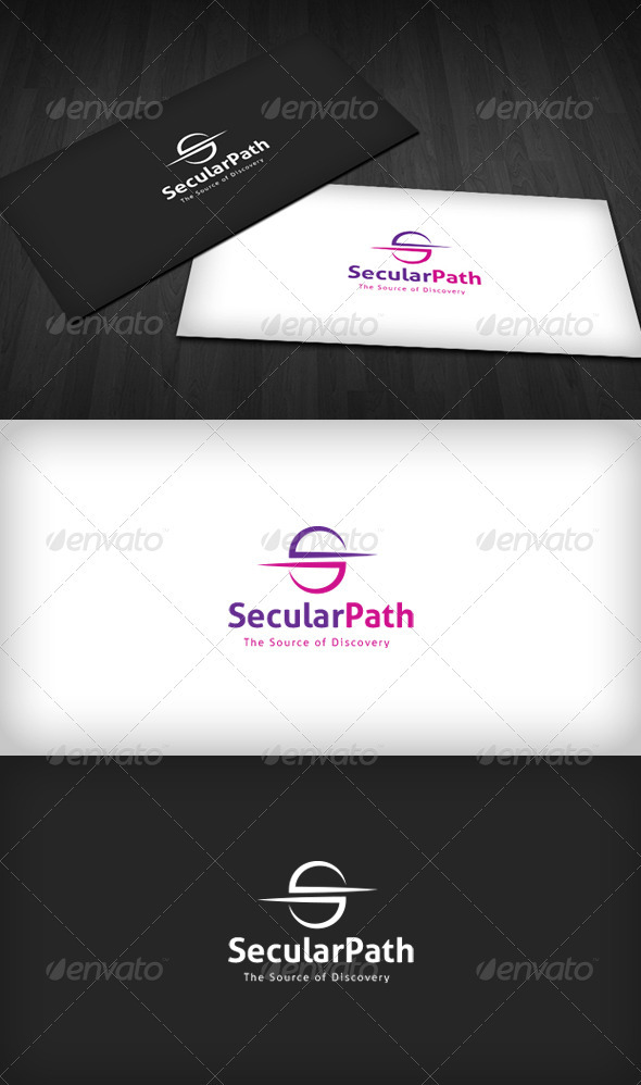 Secular Path Logo - Letters Logo Templates