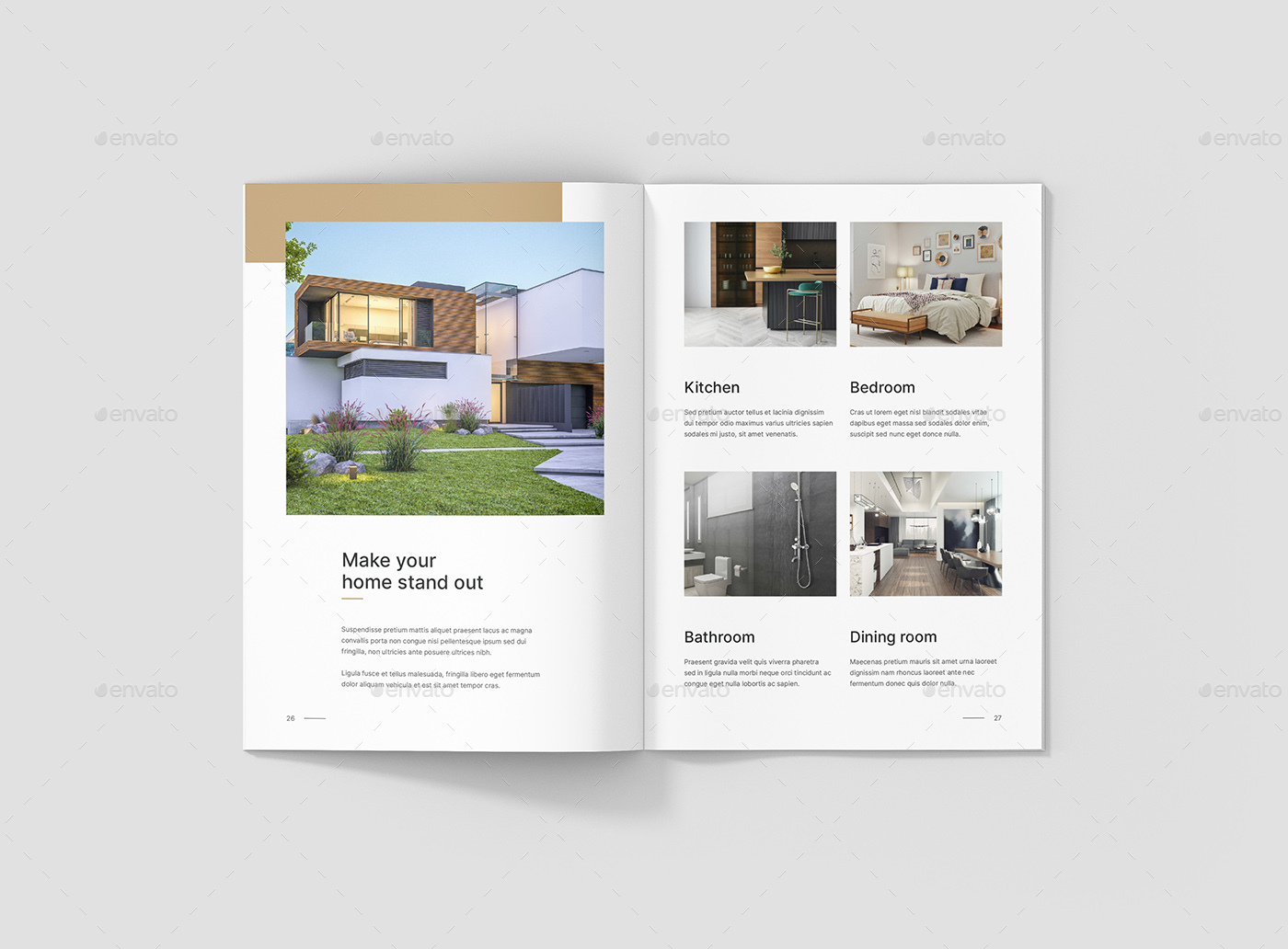 Interiorch – Architecture and Interior Design Brochure, Print Templates