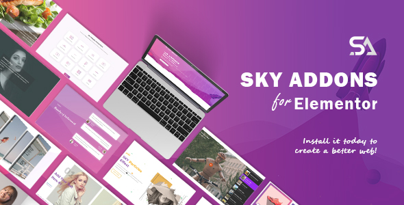 Sky Addons – for Elementor Page Builder WordPress Plugin