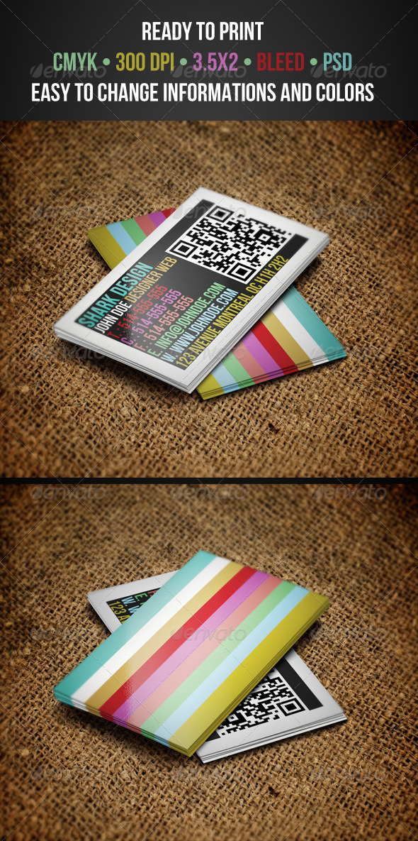 Colorful Business Cards - Creative Business Cards