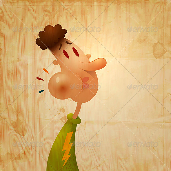 Man Has A Toothache - People Characters