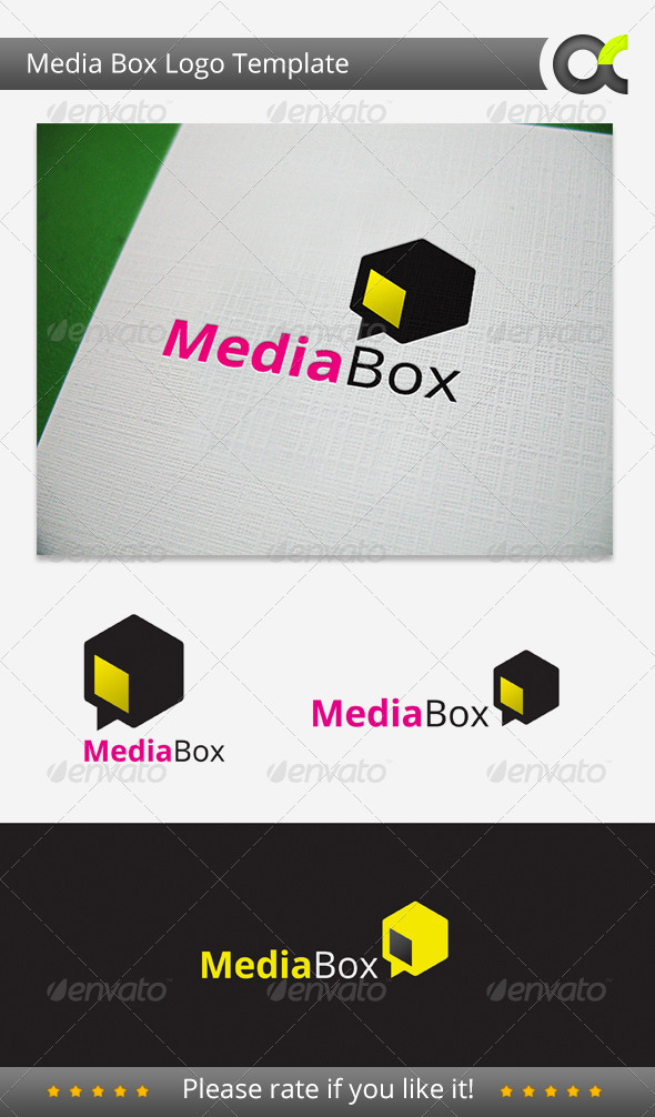 Media Box Logo - Symbols Logo Templates