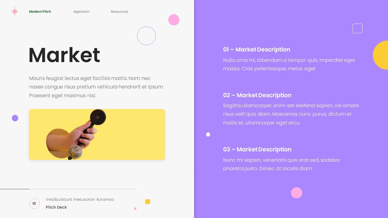 Subtle - PowerPoint Pitch Deck Presentation, Presentation Templates
