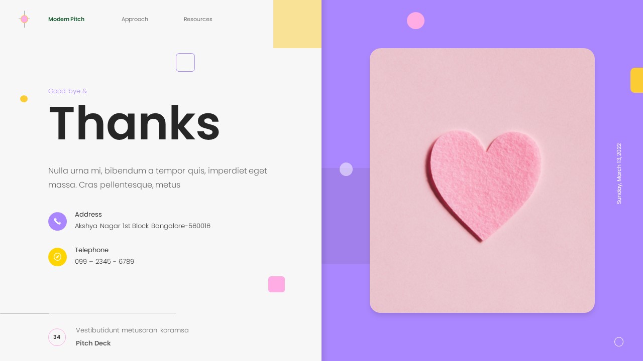 Subtle - PowerPoint Pitch Deck Presentation, Presentation Templates