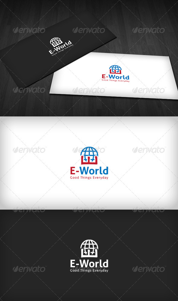E-World Logo - Symbols Logo Templates