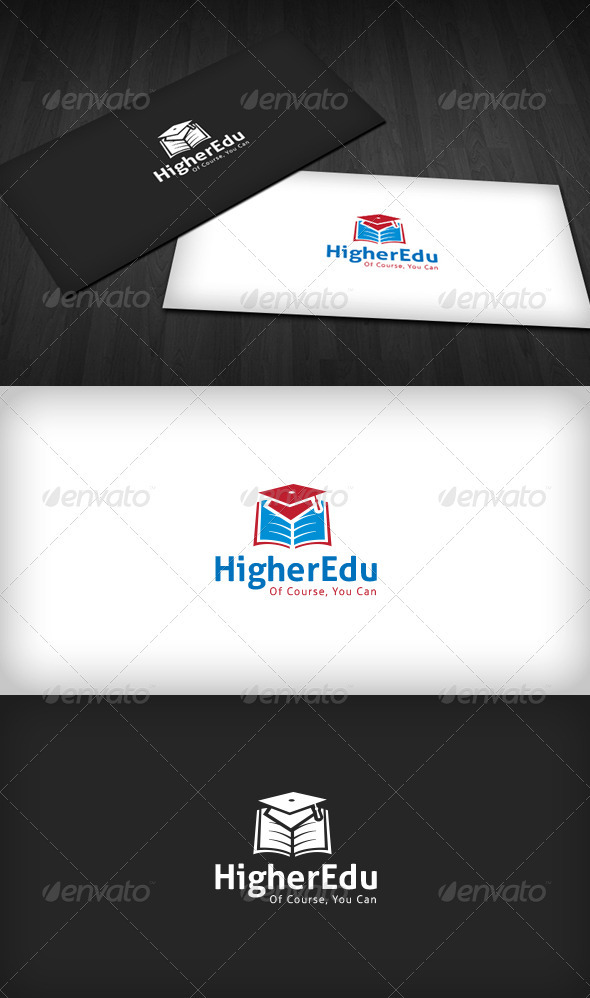 Higher Education Logo - Vector Abstract
