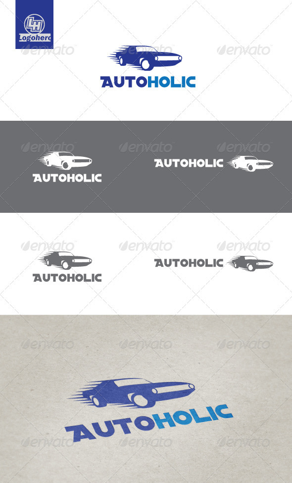 Auto Holic Logo Template - Objects Logo Templates