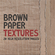 Brown Paper Textures