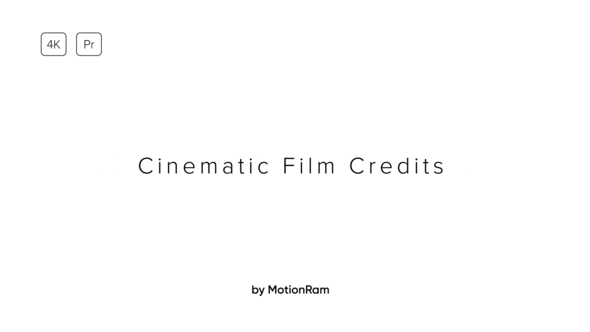 Credits 1.0 - for Premiere Pro | Essential Graphics