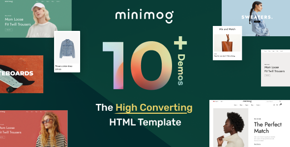 Minimog – The High Converting HTML Template