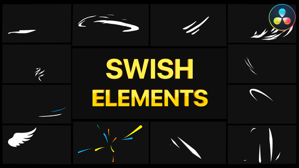 Swish Elements | DaVinci Resolve