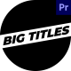 Big Titles - VideoHive Item for Sale
