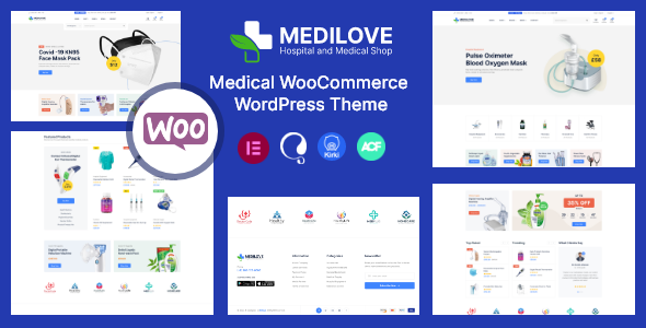 Medilove – Medical Equipment WooCommerce WordPress Theme + RTL