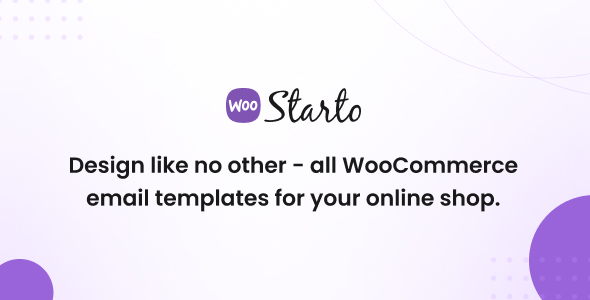Starto – WooCommerce Responsive Email Template