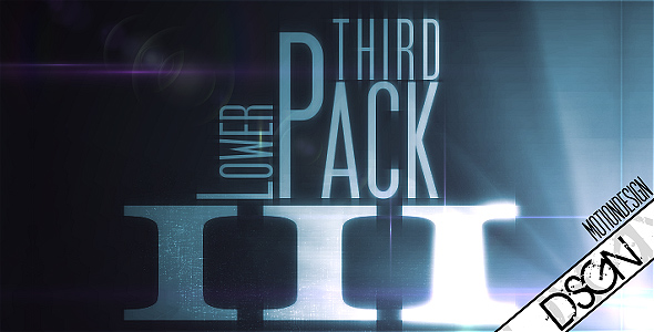 Lower Third Pack Vol.3 FullHD