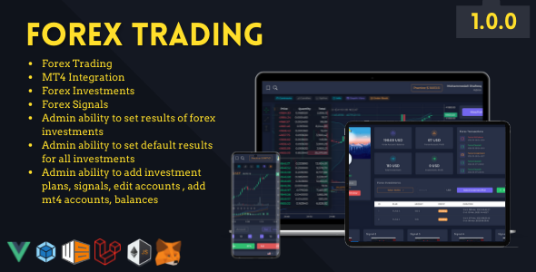 Forex Trading & Investment Addon For Bicrypto