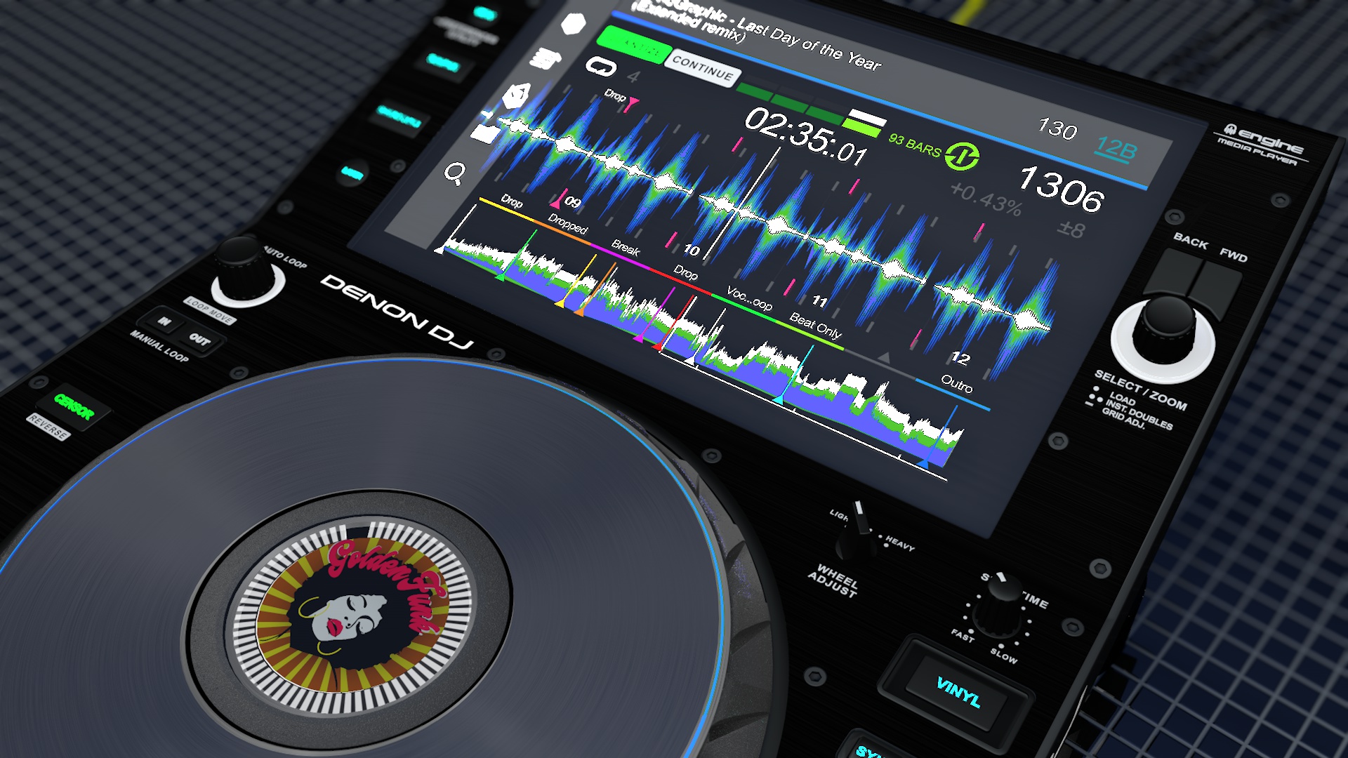 SC6000 PRIME Professional DJ Media Player