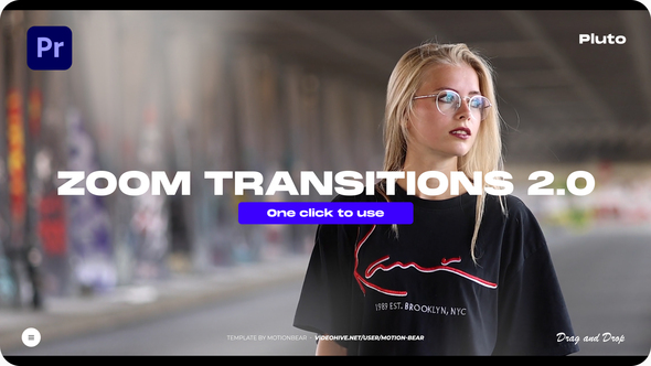 Zoom Transitions 2.0 - For Premiere Pro