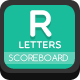 Scoreboard for Rearrange Letters