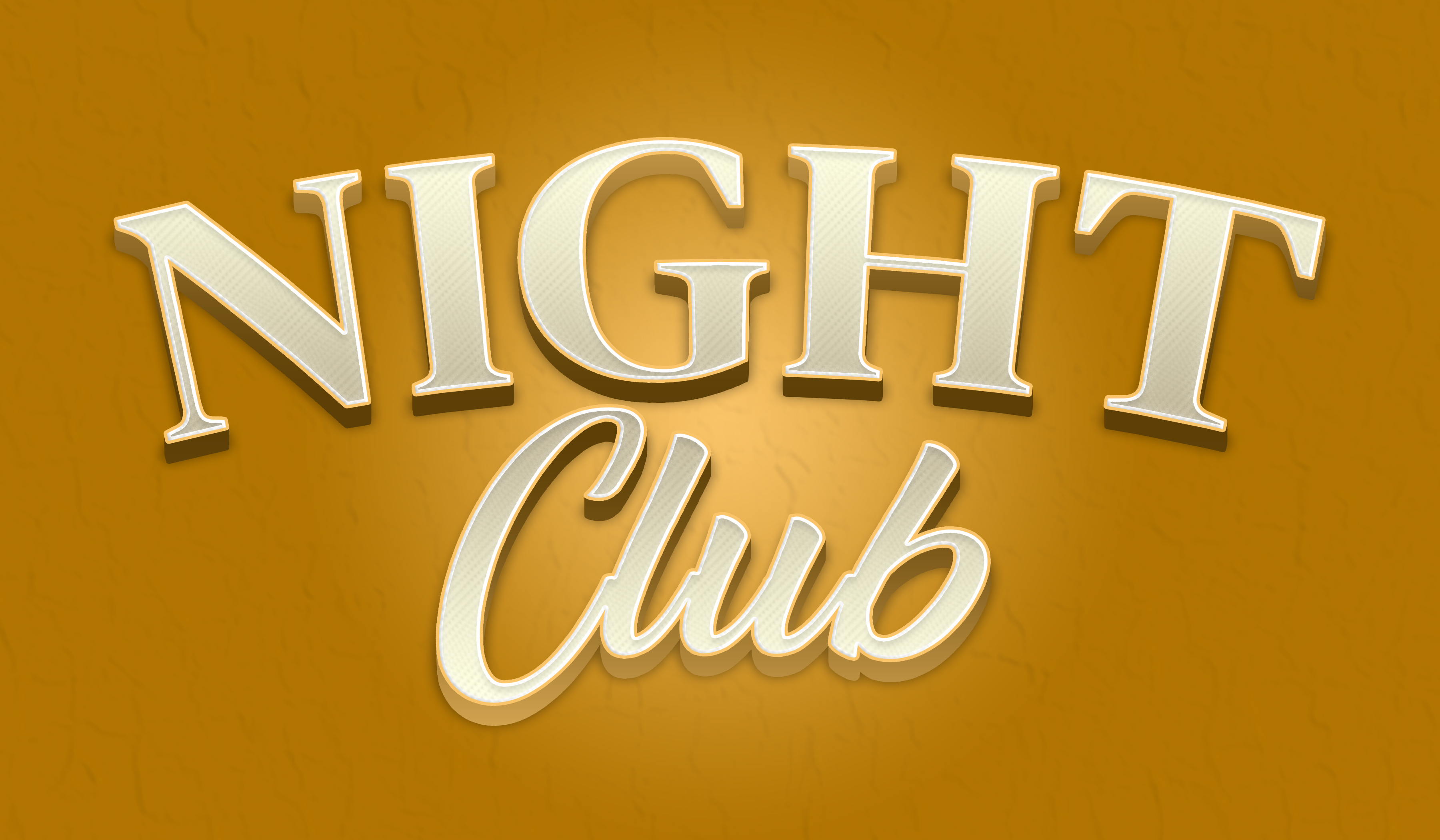 Night Club 3D Text Effects Photoshop Mockup, Add-ons | GraphicRiver