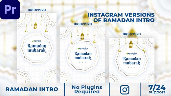 Instagram Ramadan Intro MOGRT