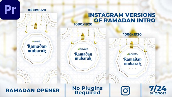 Instagram Ramadan Opener MOGRT