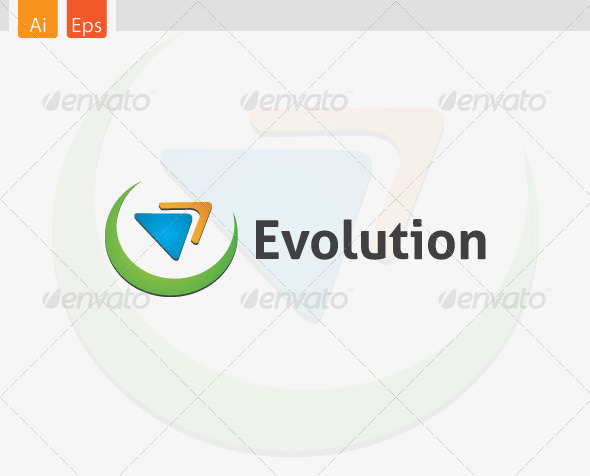 Evolution Logo Template - Symbols Logo Templates