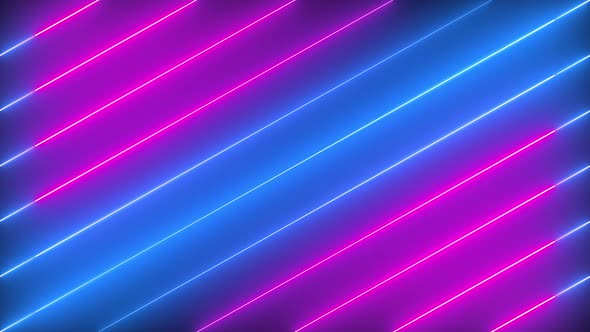 Neon Lines Background