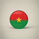 Burkina Faso Badge