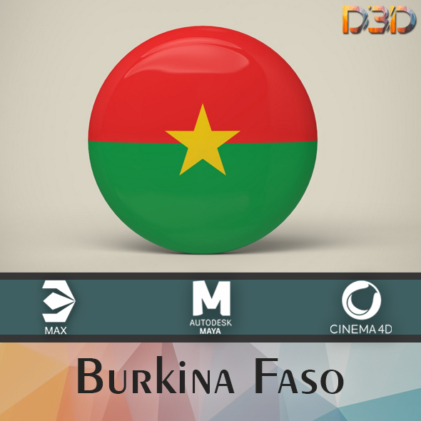 Burkina Faso Badge
