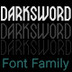 DarkSword Font Family