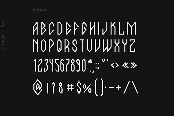 DarkSword Font Family, Fonts | GraphicRiver