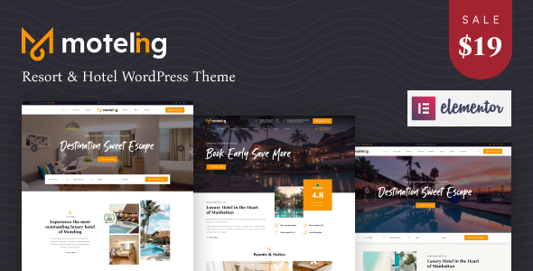 Moteling – Resort & Hotel WordPress Theme