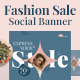 Fashion Sale Social Media Banners