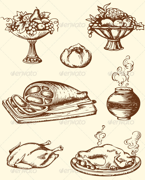 Vintage Food - Food Objects