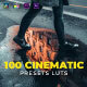 100 Cinematic LUTs Color Grading