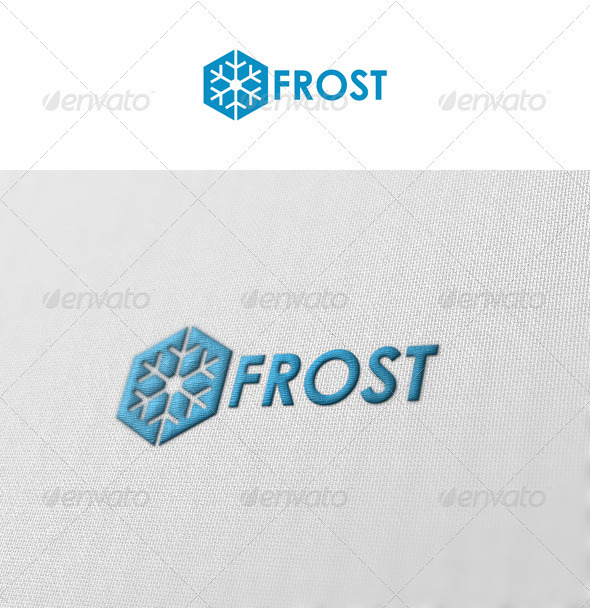 Frost. Snowflake Logo - Symbols Logo Templates