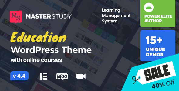 Masterstudy – Education WordPress Theme