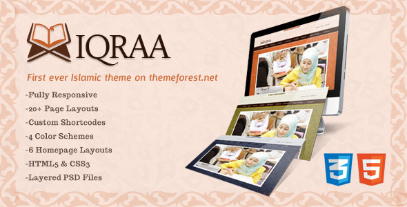 Islamic Responsive HTML5 Theme