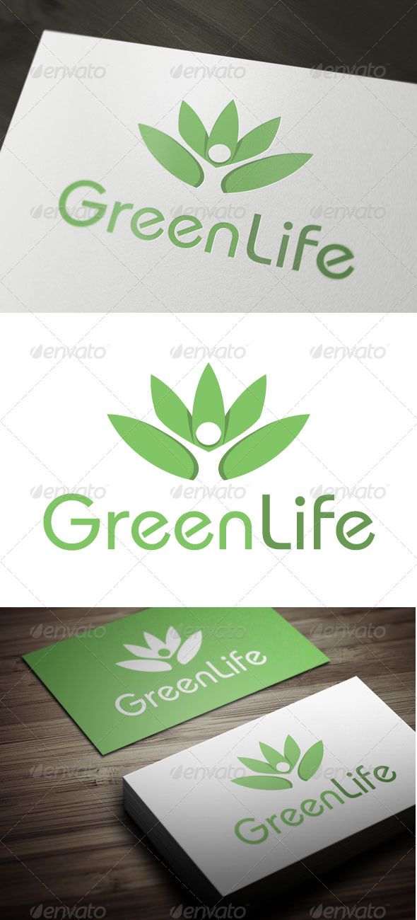 Green Life - Nature Logo Templates