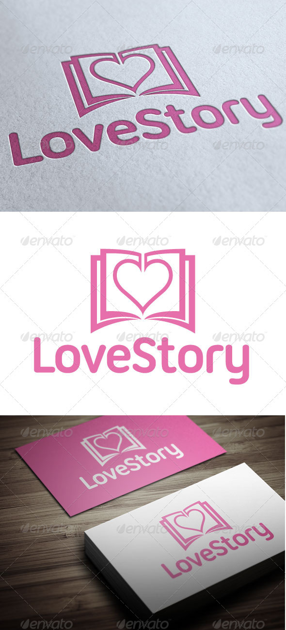 Love Story - Objects Logo Templates