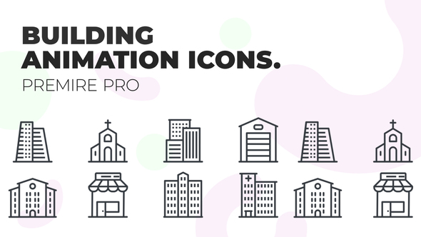 Building & Construction - MOGRT UI Icons