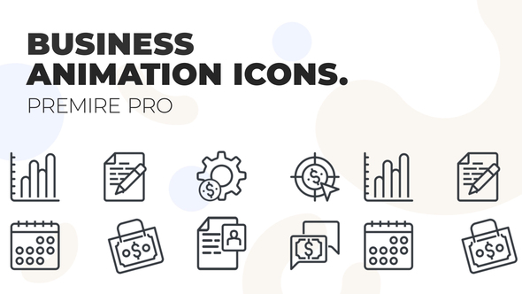 Business & Products - MOGRT UI Icons