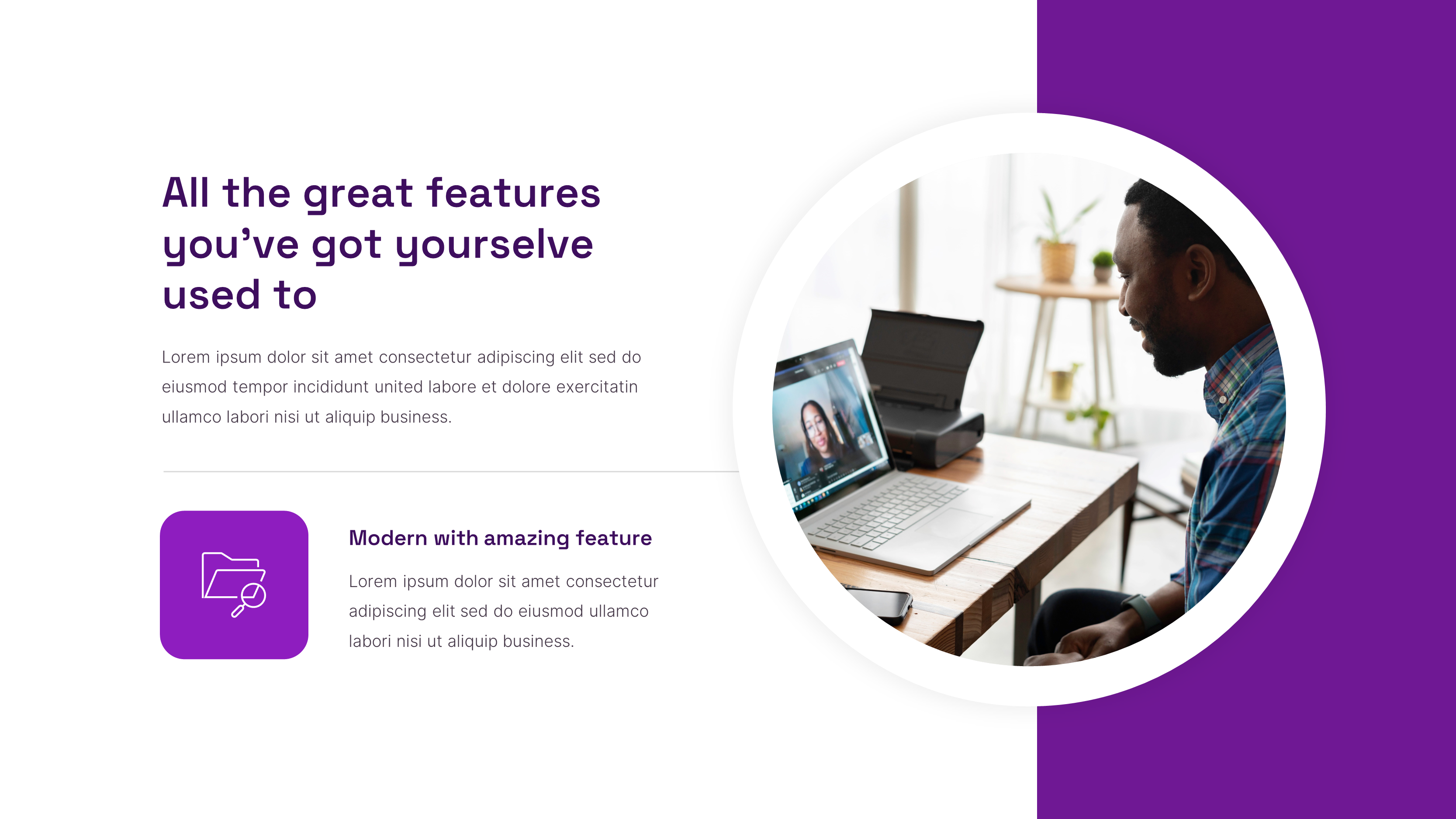 Ventura - Startup Business PowerPoint Template, Presentation Templates