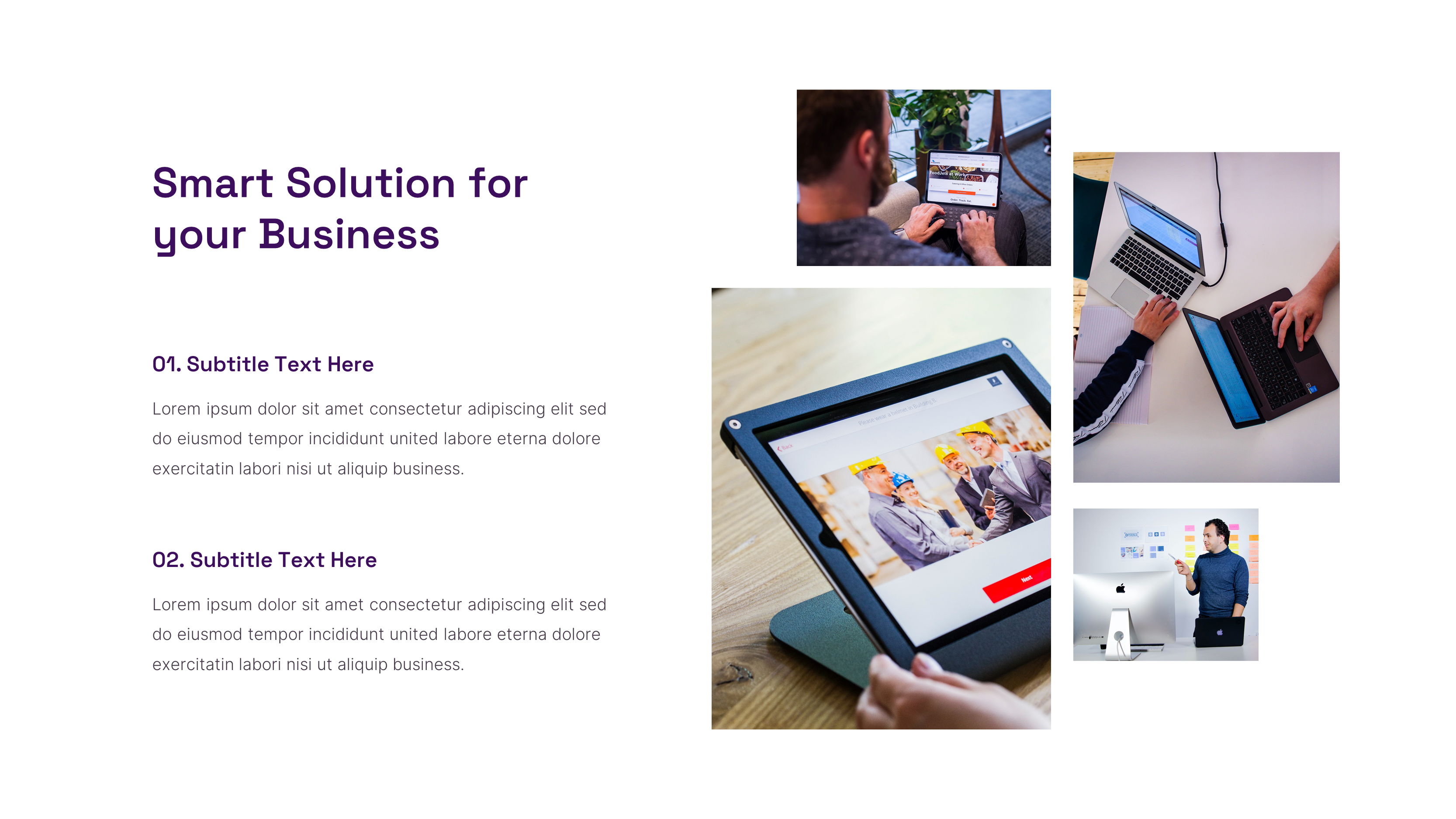 Ventura - Startup Business PowerPoint Template, Presentation Templates