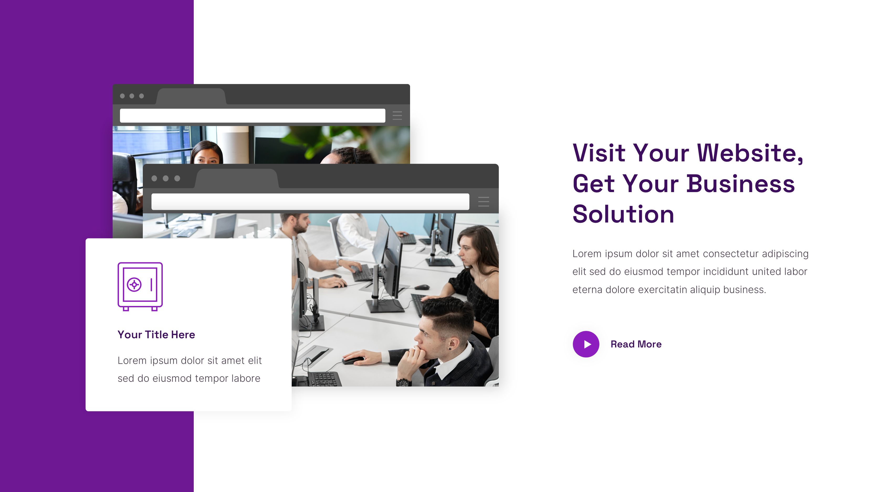 Ventura - Startup Business PowerPoint Template, Presentation Templates