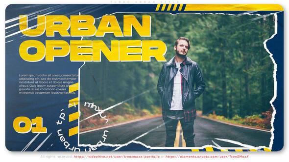 Turbo Urban Style Product Promo template preview